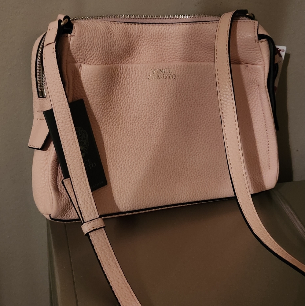 Brand New Vince Camuto Crossbody, muted pink